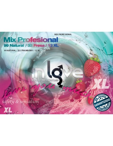 Preservativos In Love MIX Profesional 144