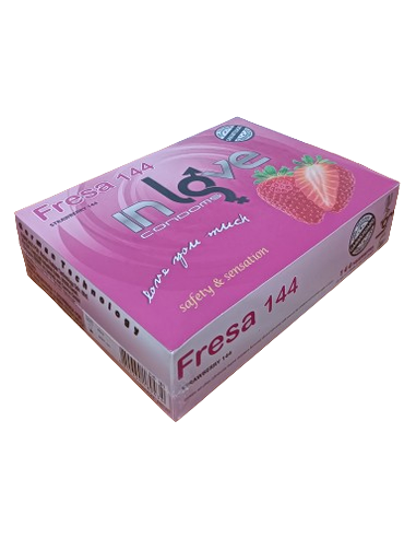 Preservativos In Love Condoms 144 Fresa