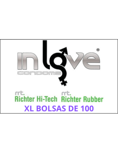 OFERTA TODO INCLUIDO - In Love Condoms Natural XL Bolsas De 100