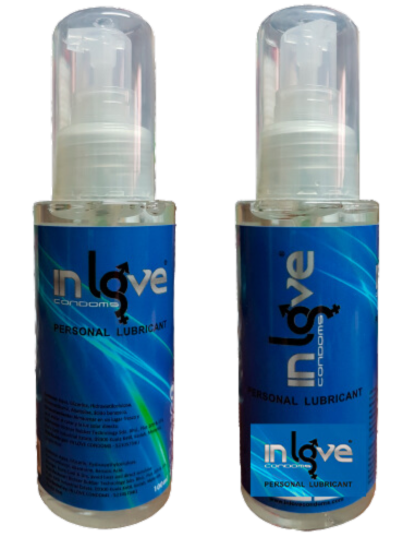 Lubricante In Love Condoms Natural Con Dosificador 20 Botes De 100ml