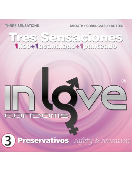 Preservativos In Love Condoms 72x24x3 3 Sensaciones