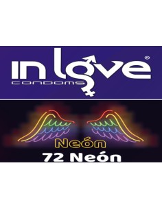 Preservativos In Love Condoms 72x24x3 Neón