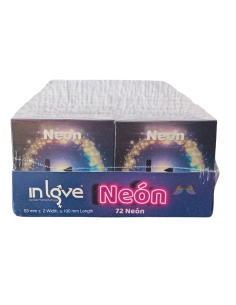 Preservativos In Love Condoms 72x24x3 Neon