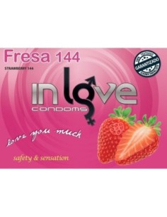2x1 - Preservativos In Love Condoms 144 Fresa