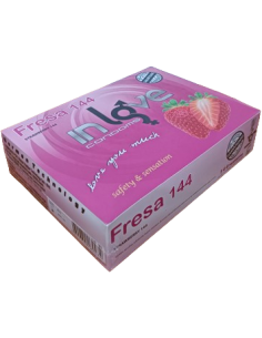 2x1 - Preservativos In Love Condoms 144 Fresa 2