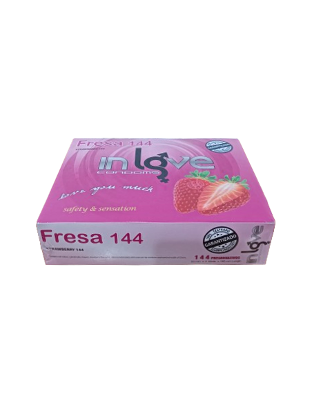 2x1 - Preservativos In Love Condoms 144 Fresa