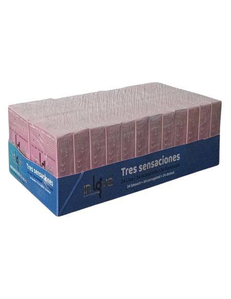 2x1 - Preservativos In Love Condoms 72x24x3 3 Sensaciones