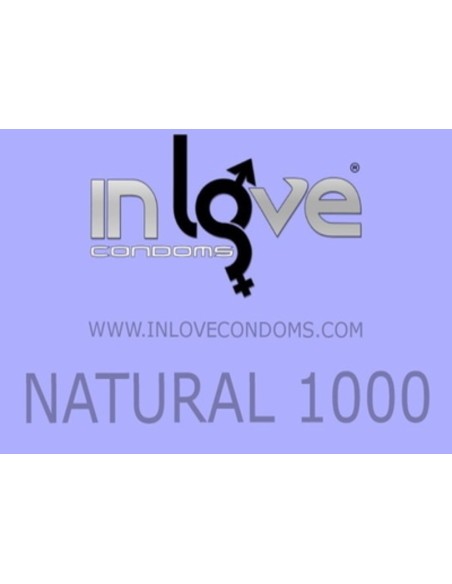 2x1 - Preservativos In Love Condoms Bolsas De 1.000 Natural